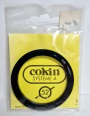 COKIN SYSTEM A 52 MM ADAPTER RING CAMERA Filter System