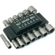 14 Hex Drive Sockets 3/16"-7/16" & 5-13mm