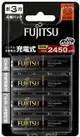 【文具通】日本製 Fujitsu FDK 富士通 鎳氫 NI-MH 低自放 充電式 電池 充電電池 ニッケル水素電池 AA 3號 2450mAh HR-3UTHC(2B)(4B) AAA 4號 2顆或4顆裝 900mAh HR-4UTHC(2B)(4B) Q2010173