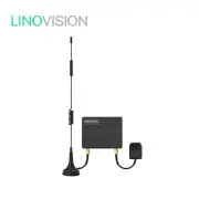 LINOVISION Mini Industrial 4G LTE Router with Low Power Consumption, GPS/RS232