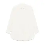 [Mark Kenly Domino Tan] Mark Kenly Domino Tan Poplin Shirt 36 FR WHITE