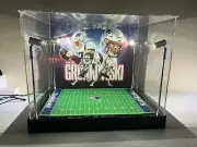 Rob Gronkowski New England Patriots Full Size Helmet Display W/ LED Lights