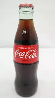 2020 SHARE A COKE WITH "Dave" 8 FL OZ GLASS COCA - COLA BOTTLE DO