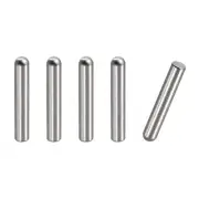 6x30mm Dowel Pins, 5pcs Round Head Flat Chamfered End Dowel Pin
