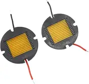 2PCS Tweeter Speaker Unit Air Motion 4 OHM HiFi Treble Loudspeaker Super Belt Type Tweeter Membrane Black Tweeter Membrane