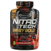 MuscleTech, Nitro-Tech® 100% Whey Gold, Strawberry Shortcake, 5.03 lbs (2.28 kg)