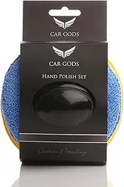 Car Gods Wax Applicator Set with Handle - Perfect for Cleaning, Waxing and Polishing