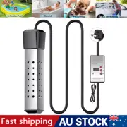 Portable Electric Immersion Water-Heater Boiler &Thermostat Auto Shut off 2500W