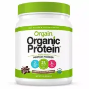 Organic Plant Based Protein Powder Creamy Chocolate Fudge 1.02 lbs By Orgain