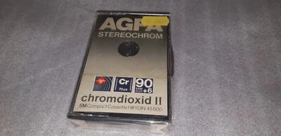 AGFA STEREOCHROME CHROMDIOXIDE II 90 (NEW and Sealed)