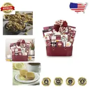 Impressive Gourmet Basket with Godiva & Lindt Chocolates - Perfectly Packaged
