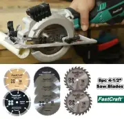 Mini Circular Saw +8pc Saw Blades New FastCraft Compact Saw 9A PEAK Limited Time