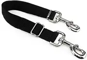 Bainbridge Wagon Ute Restraint for Dogs with Panic Snap, Black