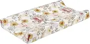 ifundom Safe Easy to Use Baby Changing Pad Cover Reusable Cover for Boys Girls Dismountable Change Pad Sheet Flower Pattern Baby Supply