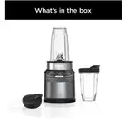 Ninja Nutri Blender Pro Auto IQ 1000 Watts 24 Oz Personal Blender BN400