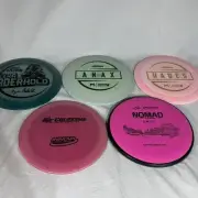 5 NEW Disc Golf Discraft Driver Nuke Anax Hades Innova Colossus Nomad Putter