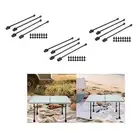 4Pcs Folding Table Legs Stable Sturdy Folding Support Feet Accessories Portable
