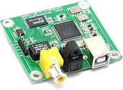 LJM Hi-Fi USB to SPDIF CM6631A 192KHZ to Coaxial Optical SPDIF Convertor DAC Board 24bit USB 2.0