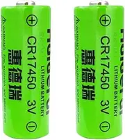 WENZHOUW 2 PCS 3V 2500mAh CR17450 RKYM1 Lithium PLC Industrial Control Battery Non Rechargeable