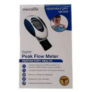 Microlife Digital Peak Flow Respiratory Meter PF101 Asthma Lung COPD NEW
