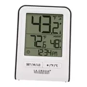 Wireless Indoor/Outdoor Temperature Monitor with Hi/Low Records, Humidity,
