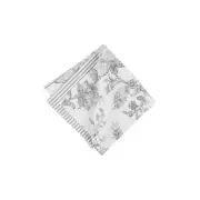 Miriam Slate Reversible Gray Damask Napkin