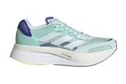 Adidas Women's Adizero Boston 10 Running Shoes (Halo Mint/Cloud White/Sonic Ink)