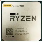 ♞YZX RYZEN 3 1200 R3 1200 3.1 GHZ 二手 ZEN GAMING 0.014 微米四核四線