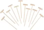 12pcs Sand Rake Mini Garden Rake Tool Mini Rake for Zen Garden Sand Table Mini Rake Zen Garden Rake Garden Accessories Rakes Tabletop Sandbox Sand Bulk Mini Rake Bamboo