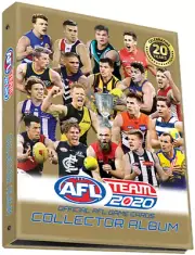 2020 AFL TEAMCOACH TRADING BLANK ALBUM FOLDER TEAM COACH + PRIZE CARD IN STOCK