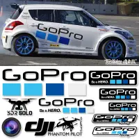 在飛比找蝦皮購物優惠-GOPRO車貼Hero3極限戶外運動攝影DV 汽車改裝反光貼