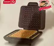 DASH No-Drip Waffle Maker: Waffle Iron 1200W - Brand New