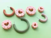 Hoop Guide for Polymer Clay earrings Set of 5 | Clay Tools | Maxi Set Mini