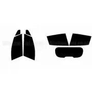 For Renault Clio 5-door 2012- Full Pre Cut Window Tint Kit Front & Rear Film
