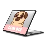 MacBook Air 13-inch (M1 / Intel) Impact Case Puglie Pug Dum Boi