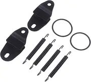 HIKOAN Motorcycle Exhaust Pipe Muffler Spring Exhaust Gaskets O-Ring Kit Stays Mounts Hangers Fit for 350 YFZ350 1987-2006