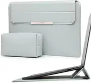 14 Inch Laptop Sleeve Case with Stand Feature Compatible with MacBook Air 13 M4 2025, MacBook Pro 14 M3/M2/M1 Pro/Max, 13.8-13.5 Inch Surface Laptop 7-1, with Accessory Bag, Sky Blue