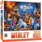 MasterPieces jigsaw puzzle; Caretakers of the Study; 300 EZ-Grip pieces