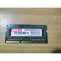 在飛比找蝦皮購物優惠-UMAX 力晶 4GB DDR3/1600雙面 筆電記憶體 