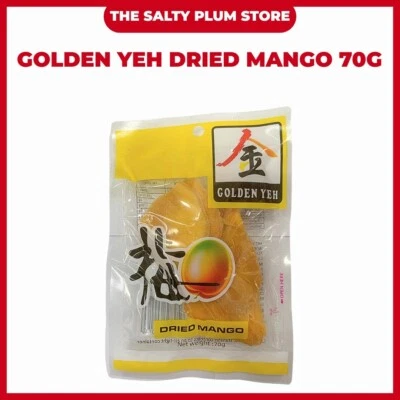 Golden Yeh Dried Mango 70g The Salty Plum Store