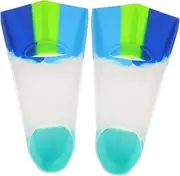GANAZONO 1Pair Comfortable Flippers for Swimming Training and Snorkeling for Boys and Flexible Design for Barefoot with Socks Durable Material