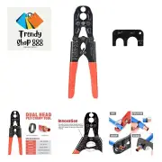 iCrimp PEX Crimping Tool, Combo1/2-inch, 3/4-inch Plumbing Tool, Copper Crimp...