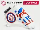PGA Tour Supplied ODYSSEY USA American Putter Head Cover Blade Magnet New