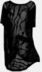 plus sz S (16) TS TAKING SHAPE Out The Shadow Tunic Top soft draping Top NWT!