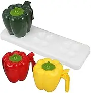 1 Set Pepper Shaped Condiment Jar Seasoning Canisters Pepper Spice Storage Jar