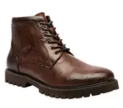 Nick Graham Mens Barkely Lace Up Ankle Chukka Boot Round Toe Block Heel NIB