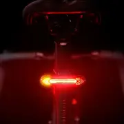 Bicycle Light USB Rechargeable Tail Light Warning Bike Rear Light Smart Wireless Remote Turn Signal Light LED Bicycle La