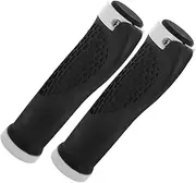 1 Pair Mountain Bike Handlebar Grips with Dual Locking System Slip Design for Enhanced Comfort and Safety Bicycles and Scooters