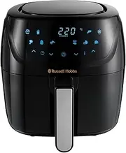 [Russell Hobbs] 4L Rapid Digital Air Fryer [7 Cooking Functions |10 Programs] Energy Saving, Max temp 220°C, Easy clean, Touch screen, Use without oil, Grill, Bake, Roast, Reheat, Frozen etc. 27160