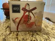 Mikasa Crystal Tender Rose Candy Dish